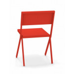 chaise mia emu rouge écarlate