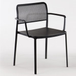 Audrey fauteuil design kartelll noir
