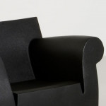 Bubble Club Kartell fauteuil design noir
