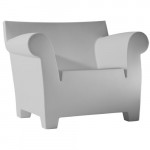 Bubble Club Kartell fauteuil design gris