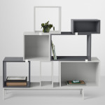 etagere stacked large muuto gris clair