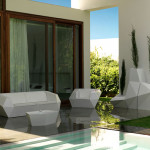 Faz Sofa Outdoor Design Vondom Blanc
