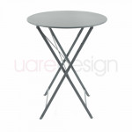 Bistro Table Ronde 60 Design Fermob Gris Orage