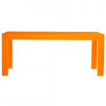 Jut Mesa 180 Vondom table haute Design orange