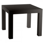 Jut Mesa 90 Vondom table haute Design noir