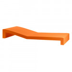 Jut tumbona Vondom bain de soleil design orange