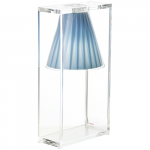 lampe poser light air kartell bleu