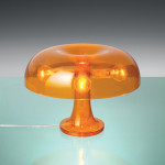 lampe poser nessino artemide orange 