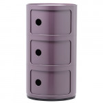 meuble componibili 3 elements kartell violet