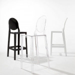 one more kartell tabouret h75 blanc