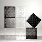 Optic Cube de Rangement Design Kartell Cristal