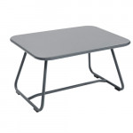 sixties fermob table basse gris orage