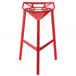 Stool one tabouret magis h67 rouge