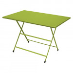 table pliante arc en ciel 110 emu vert
