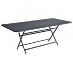 table caractere rectangulaire fermob carbone