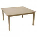 table carree craft fermob muscade