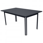 table 160x80cm costa fermob carbone