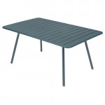table luxembourg 165 fermob gris orage