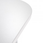 table max roulettes 190 kartell blanc
