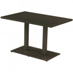 table rectangulaire round emu marron