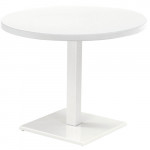 table ronde round emu blanc