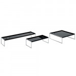 Trays Table Basse 80 x 40 cm Design Kartell Blanc