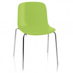chaise troy polypropylene magis vert