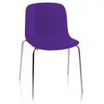 chaise troy polypropylene magis violet