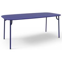 TABLE WEEK END, 180 x 85, Bleu de PETITE FRITURE