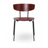 Chaise de table HERMAN de Ferm Living, Red brown