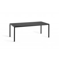 TABLE A MANGER T12, 200 x 95 cm, Noir de HAY