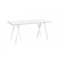 TABLE RECTANGULAIRE LOOP STAND, 160 x 77,5 cm, Blanc de HAY