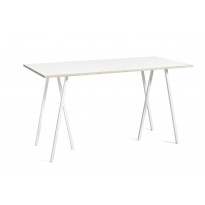 TABLE RECTANGULAIRE LOOP STAND, 180 x 87,5 cm, Blanc de HAY