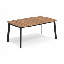 TABLE SHINE, 166 x 100 cm, Noir de EMU