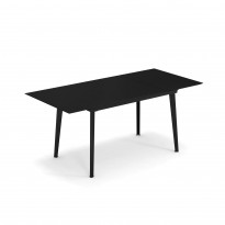 Table extensible PLUS4 BALCONY de Emu, 120/172 x 80 cm, Noir