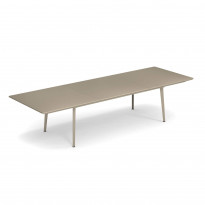 Table extensible PLUS4 de Emu, 220/330 x 90 cm, Tourterelle