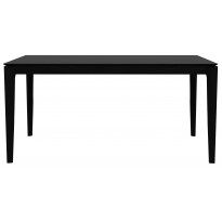 TABLE EN CHÊNE BOK, 160 x 80 x 76 cm, Noir d