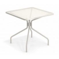 TABLE CARRÉE CAMBI, 80 X 80 cm, Blanc mat de EMU