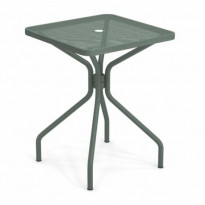 TABLE CARRÉE CAMBI, 60 X 60 cm, Vert foncé de EMU