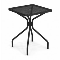 TABLE CARRÉE CAMBI, 60 X 60 cm, Noir de EMU