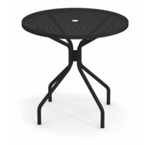 TABLE RONDE CAMBI, Ø 80 cm, Noir de EMU