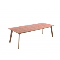 Table rectangulaire FOKOS, 280 x 115 cm, Teck