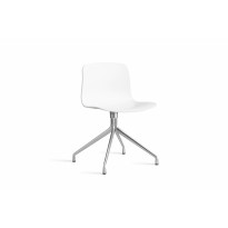 Chaise AAC10 de Hay, Piétement en aluminium poli, White 2.0