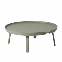 TABLE BASSE AROUND, Extra large, Dusty green de MUUTO
