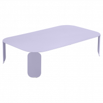 Table basse rectangulaire BEBOP de Fermob, H. 29 cm, Guimauve