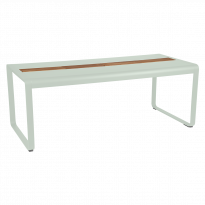 Table BELLEVIE 196 x 90 cm avec rangement de Fermob, Menthe glaciale
