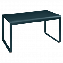 TABLE BELLEVIE, 140 x 80, Bleu acapulco de FERMOB