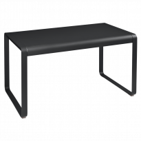 TABLE BELLEVIE, 140 x 80, Carbone de FERMOB