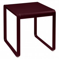 Table BELLEVIE de Fermob, 74 x 80, Cerise noire