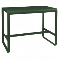 TABLE HAUTE BELLEVIE, 140 x 80, Vert cèdre de FERMOB